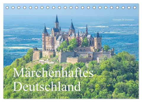 Märchenhaftes Deutschland (Tischkalender 2027 DIN A5 quer), CALVENDO Monatskalender