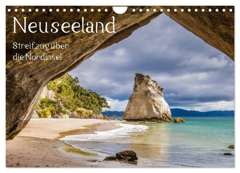 Neuseeland - Streifzug über die Nordinsel (Wandkalender 2026 DIN A4 quer), CALVENDO Monatskalender