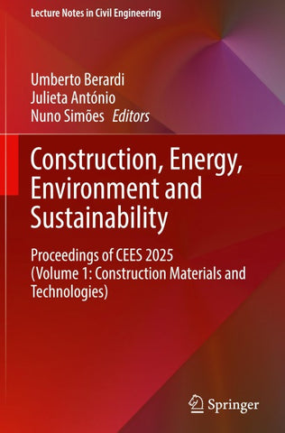 Construction, Energy, Environment and Sustainability