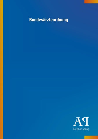 Bundesärzteordnung