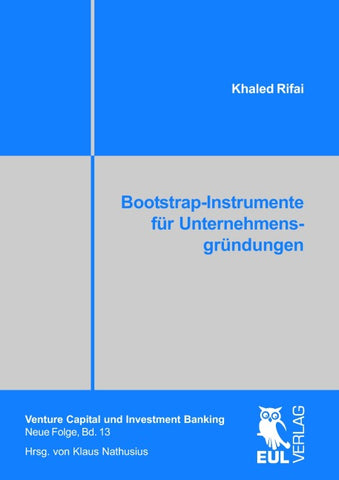Bootstrap-Instrumente für Unternehmensgründungen