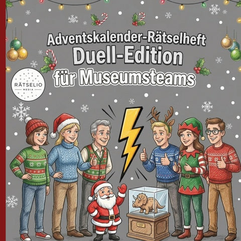 Adventskalender-Rätselheft  Duell-Edition