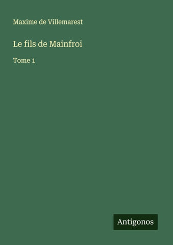 Le fils de Mainfroi