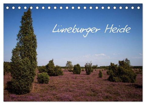 Lüneburger Heide (Tischkalender 2027 DIN A5 quer), CALVENDO Monatskalender