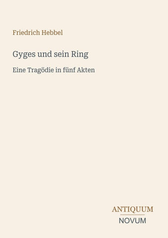 Gyges und sein Ring