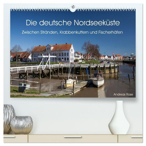 Die deutsche Nordseeküste (hochwertiger Premium Wandkalender 2027 DIN A2 quer), Kunstdruck in Hochglanz