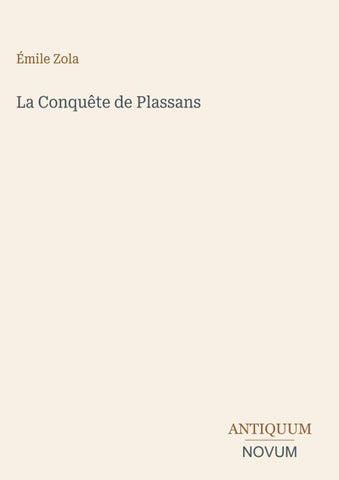 La Conquête de Plassans