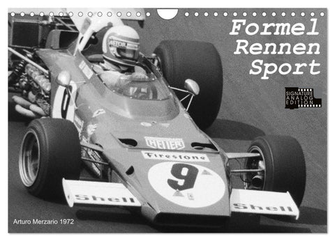 Formel - Rennen - Sport (Wandkalender 2027 DIN A4 quer), CALVENDO Monatskalender