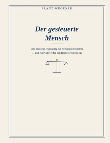 Der gesteuerte Mensch