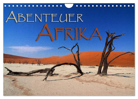 Abenteuer Afrika (Wandkalender 2027 DIN A4 quer), CALVENDO Monatskalender