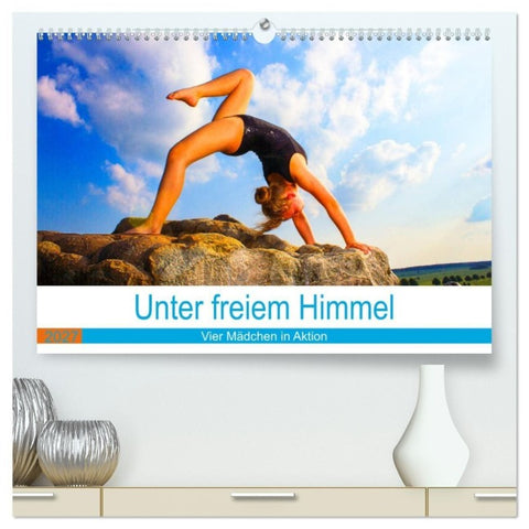 Unter freiem Himmel (hochwertiger Premium Wandkalender 2027 DIN A2 quer), Kunstdruck in Hochglanz
