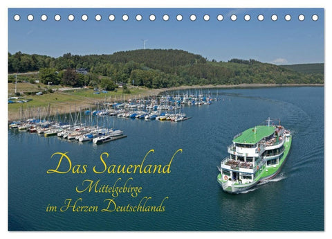 Das Sauerland - Mittelgebirge im Herzen Deutschlands (Tischkalender 2027 DIN A5 quer), CALVENDO Monatskalender