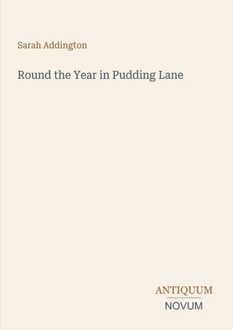 Round the Year in Pudding Lane