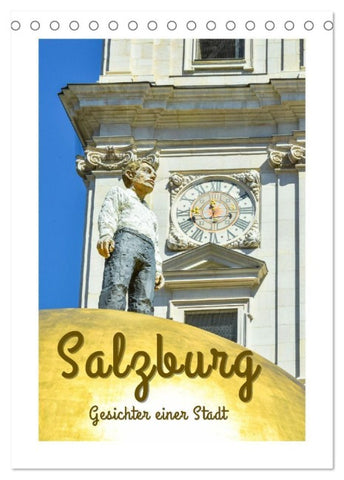 Salzburg - Gesichter einer Stadt (Tischkalender 2027 DIN A5 hoch), CALVENDO Monatskalender