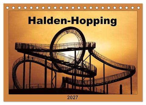 Halden-Hopping (Tischkalender 2027 DIN A5 quer), CALVENDO Monatskalender