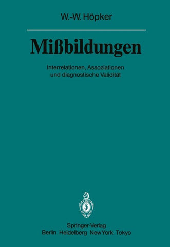 Mißbildungen