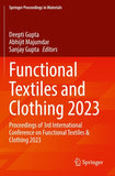 Functional Textiles and Clothing 2023