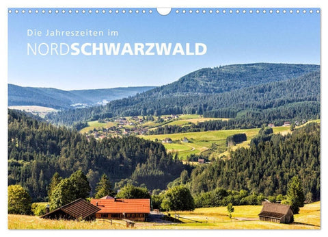 Die Jahreszeiten im Nordschwarzwald (Wandkalender 2027 DIN A3 quer), CALVENDO Monatskalender