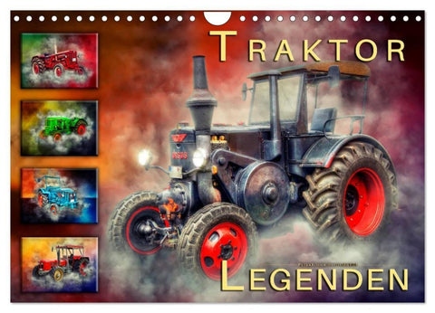 Traktor Legenden (Wandkalender 2027 DIN A4 quer), CALVENDO Monatskalender