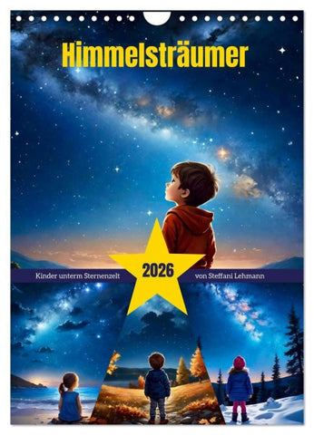 Himmelsträumer (Wandkalender 2026 DIN A4 hoch), CALVENDO Monatskalender