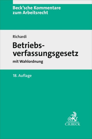 Betriebsverfassungsgesetz. BetrVG