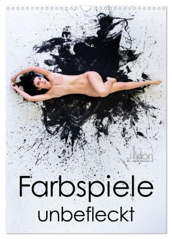Farbspiele - unbefleckt (Wandkalender 2027 DIN A3 hoch), CALVENDO Monatskalender