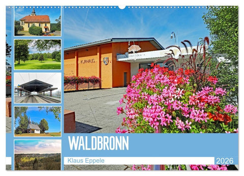 Waldbronn (Wandkalender 2026 DIN A2 quer), CALVENDO Monatskalender
