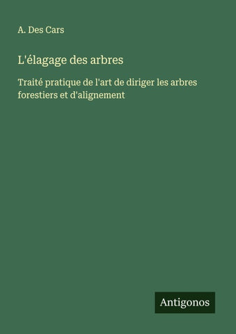 L'élagage des arbres