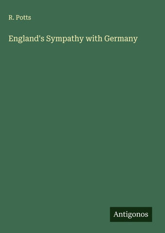 England's Sympathy with Germany