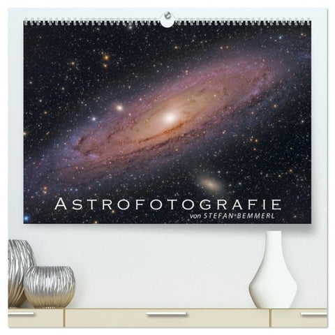 Astrofotografie von Stefan Bemmerl (hochwertiger Premium Wandkalender 2027 DIN A2 quer), Kunstdruck in Hochglanz