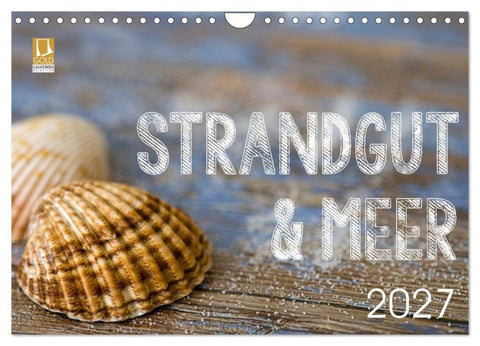 Strandgut und Meer 2027 (Wandkalender 2027 DIN A4 quer), CALVENDO Monatskalender