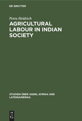 Agricultural Labour in Indian Society