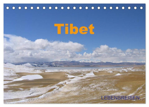 Tibet (Tischkalender 2027 DIN A5 quer), CALVENDO Monatskalender