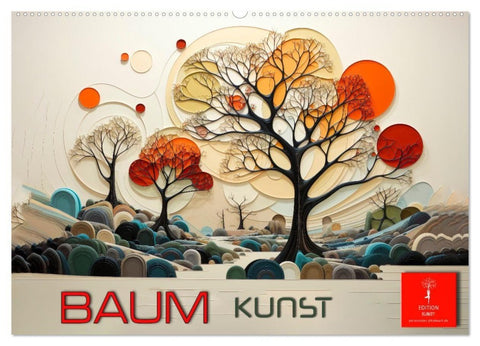 Baum Kunst (Wandkalender 2027 DIN A2 quer), CALVENDO Monatskalender