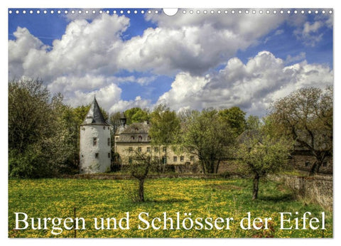 Burgen und Schlösser der Eifel (Wandkalender 2026 DIN A3 quer), CALVENDO Monatskalender