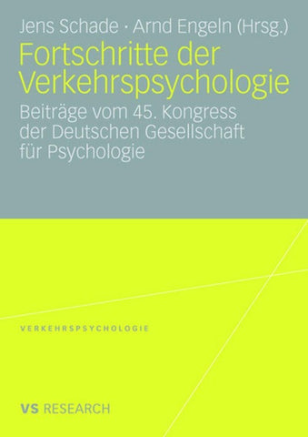 Fortschritte der Verkehrspsychologie