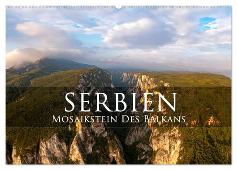 Serbien - Mosaikstein des Balkans (Wandkalender 2027 DIN A2 quer), CALVENDO Monatskalender