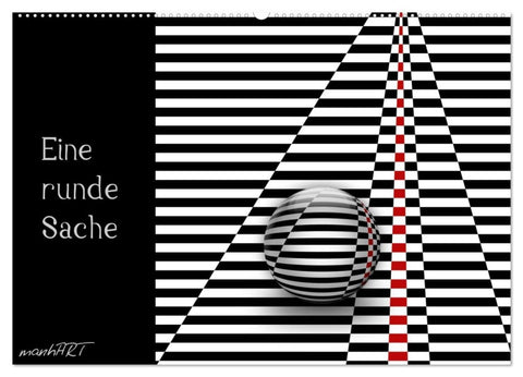 Eine runde Sache (Wandkalender 2026 DIN A2 quer), CALVENDO Monatskalender