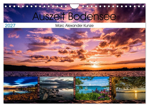 Auszeit Bodensee (Wandkalender 2027 DIN A4 quer), CALVENDO Monatskalender