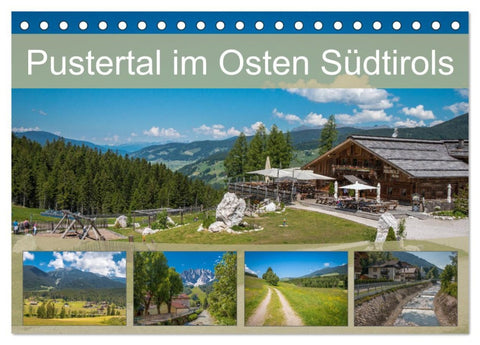 Pustertal im Osten Südtirols (Tischkalender 2026 DIN A5 quer), CALVENDO Monatskalender
