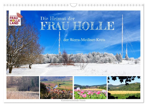 Die Heimat der Frau Holle (Wandkalender 2026 DIN A3 quer), CALVENDO Monatskalender