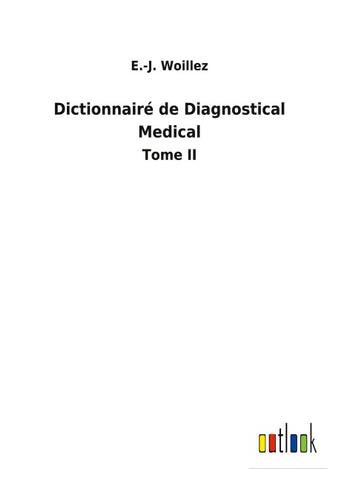 Dictionnairé de Diagnostical Medical