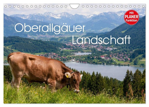 Oberallgäuer Landschaft (Wandkalender 2027 DIN A4 quer), CALVENDO Monatskalender