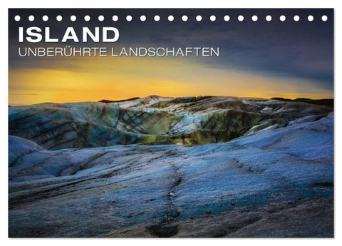 Island - Unberührte Landschaften (Tischkalender 2026 DIN A5 quer), CALVENDO Monatskalender