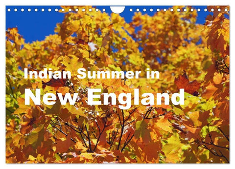 Indian Summer in New England (Wandkalender 2026 DIN A4 quer), CALVENDO Monatskalender