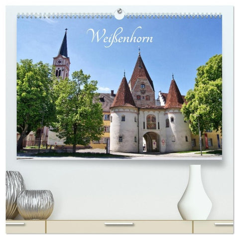 Weißenhorn (hochwertiger Premium Wandkalender 2027 DIN A2 quer), Kunstdruck in Hochglanz