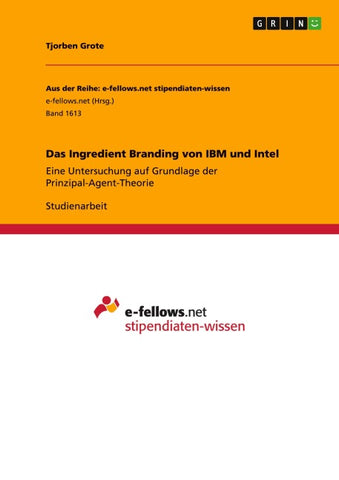 Das Ingredient Branding von IBM und Intel