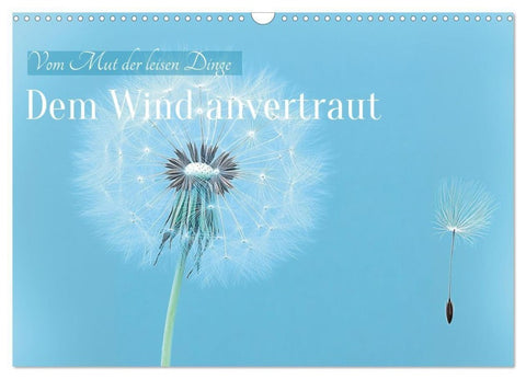 Dem Wind anvertraut (Wandkalender 2027 DIN A3 quer), CALVENDO Monatskalender