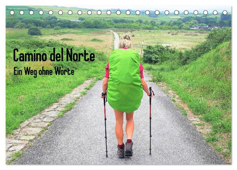 Camino del Norte - Ein Weg ohne Worte (Tischkalender 2027 DIN A5 quer), CALVENDO Monatskalender