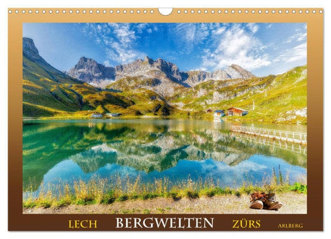 Bergwelten - Lech Zürs Arlberg (Wandkalender 2027 DIN A3 quer), CALVENDO Monatskalender